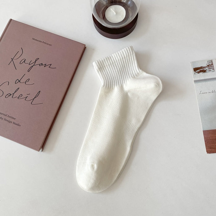 Wholesale New high elastic basic style versatile casual sports short socks fashionable sports