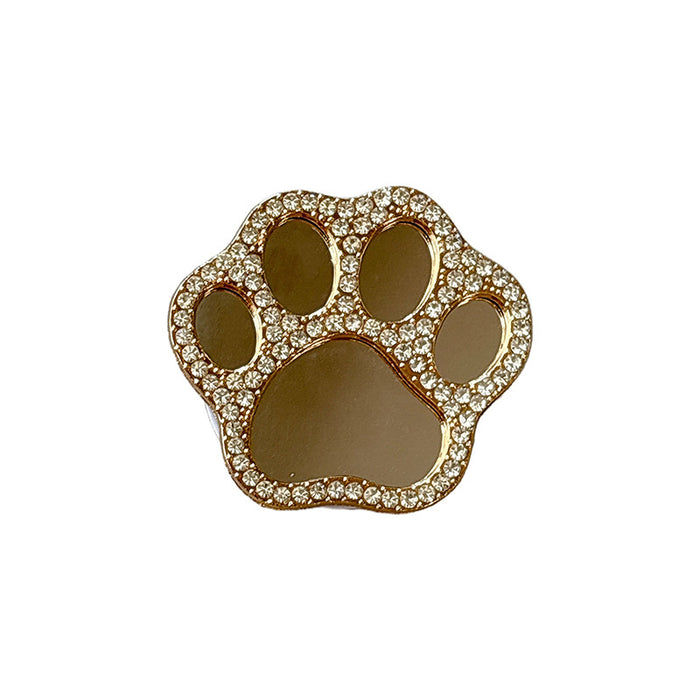 Wholesale Cat Claw Phone Stand with Glass Heart Mirror