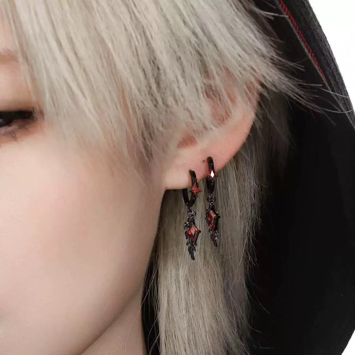 Wholesale Zircon Small Earrings Niche Advanced Simple Earrings Distinctive