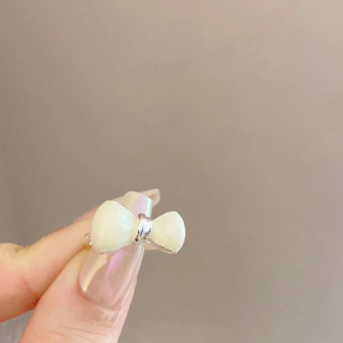 Wholesale Green butterfly open ring niche versatile ring