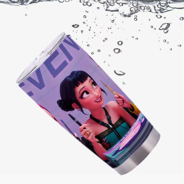 Wholesale 20oz K-pop Cartoon Print Stainless Steel Insulated Cup