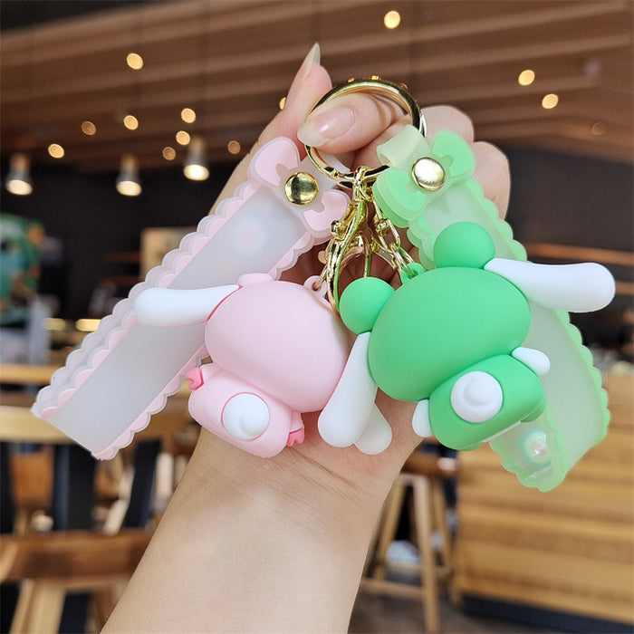 Wholesale Silicone Cartoon Doll Keychain JDC-KC-MingT115