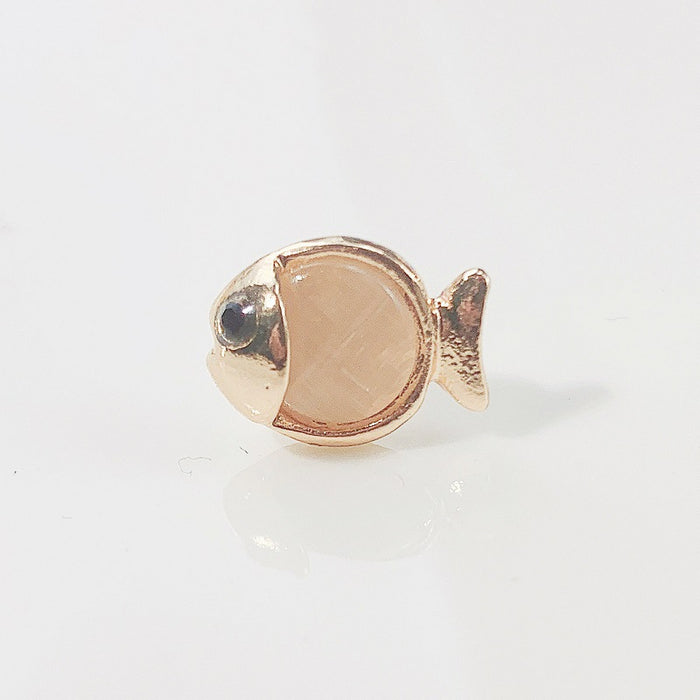 Wholesale Pearl  brooch small button shirt collar pin