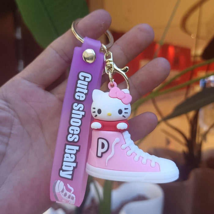 Wholesale PVC Cartoon Doll Keychain JDC-KC-KuangK012