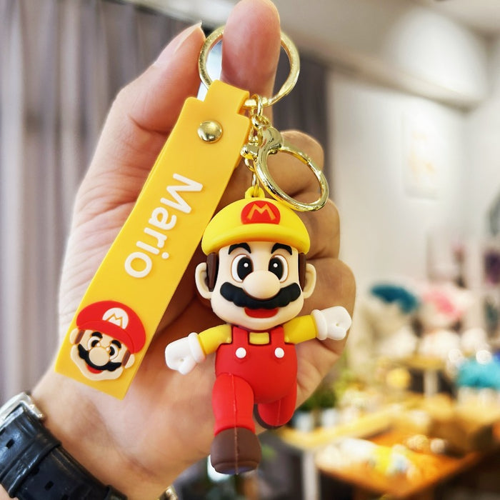 Wholesale PVC Cartoon Doll Keychain JDC-KC-WuYi125