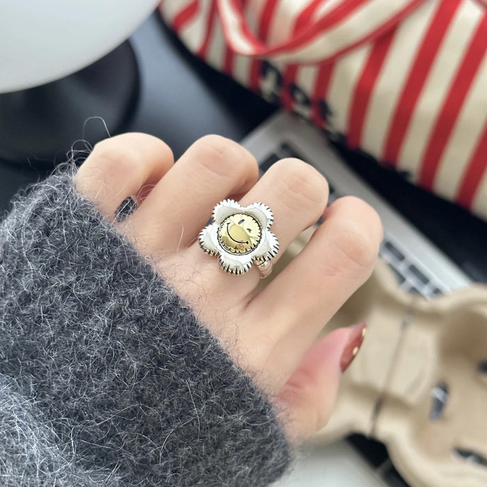 Wholesale Vintage vintage ring with adjustable opening for niche high-end