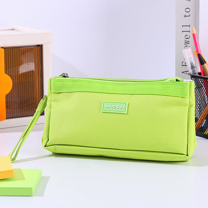 Wholesale Large capacity transparent pencil bags