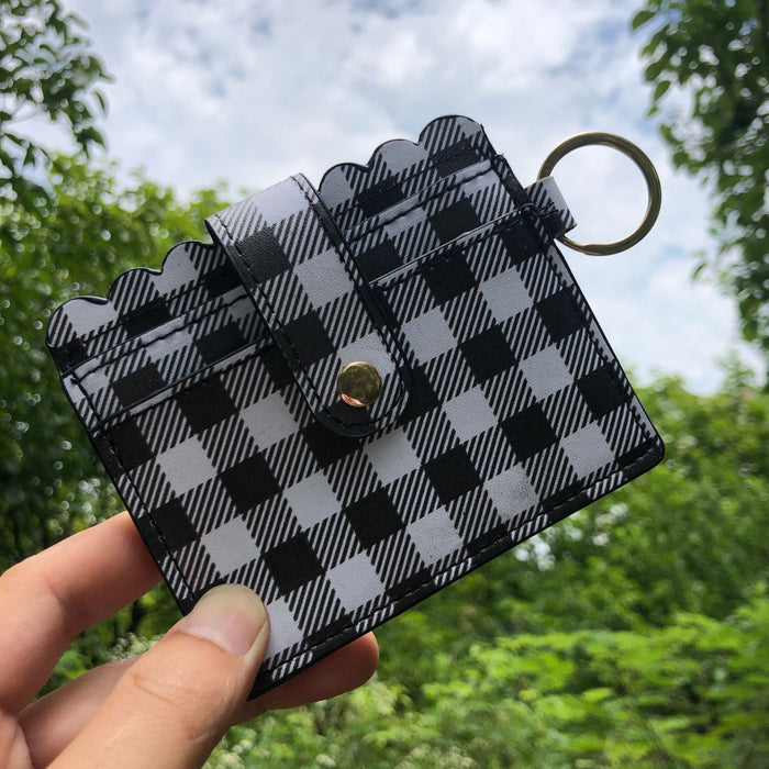Wholesale PU Card Holder Keychain JDC-KC-Maol016