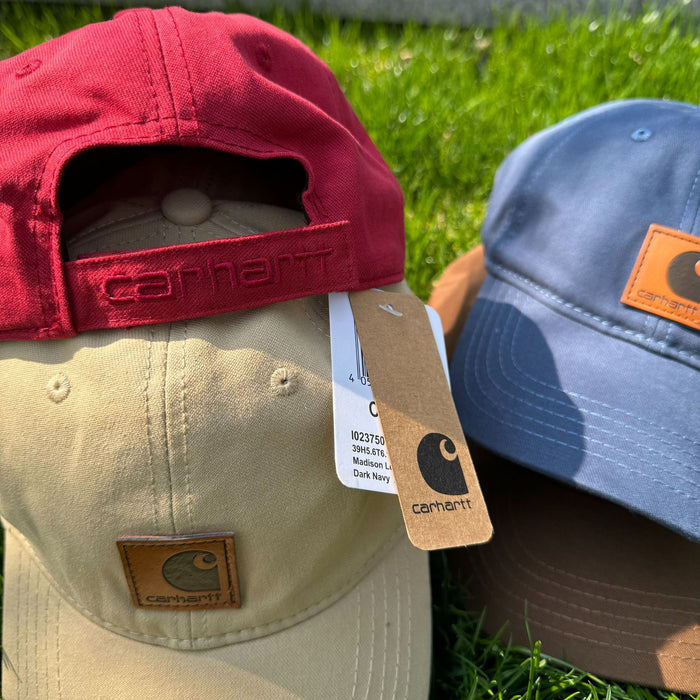 Wholesale Outdoor retro duckbill cap leather label soft top baseball cap workwear solid color curved edge cap unisex hat