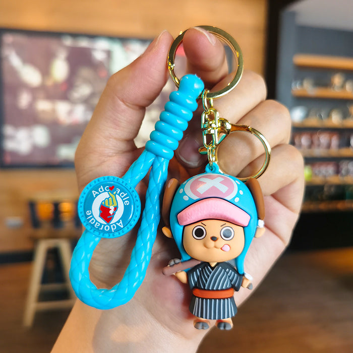 Wholesale Cartoon Doll Rubber Keychain JDC-KC-Tingm021