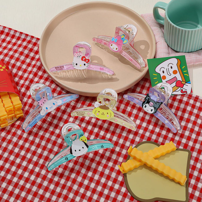 Wholesale Color Transparent  Grab Clip Cute Cartoon Hair Grab