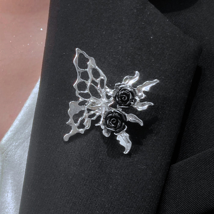 Wholesale hollow butterfly rose earrings Halloween earrings earrings women