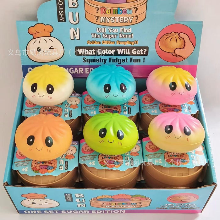 Wholesale 12pcs PU Simulation Food Squeeze Toy Slow Rebound Stress Relief Party Favor