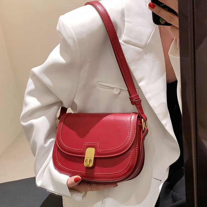 Wholesale Underarm small bag Fashion shoulder bag retro textured women's bag casual all-match crossbody small square bag