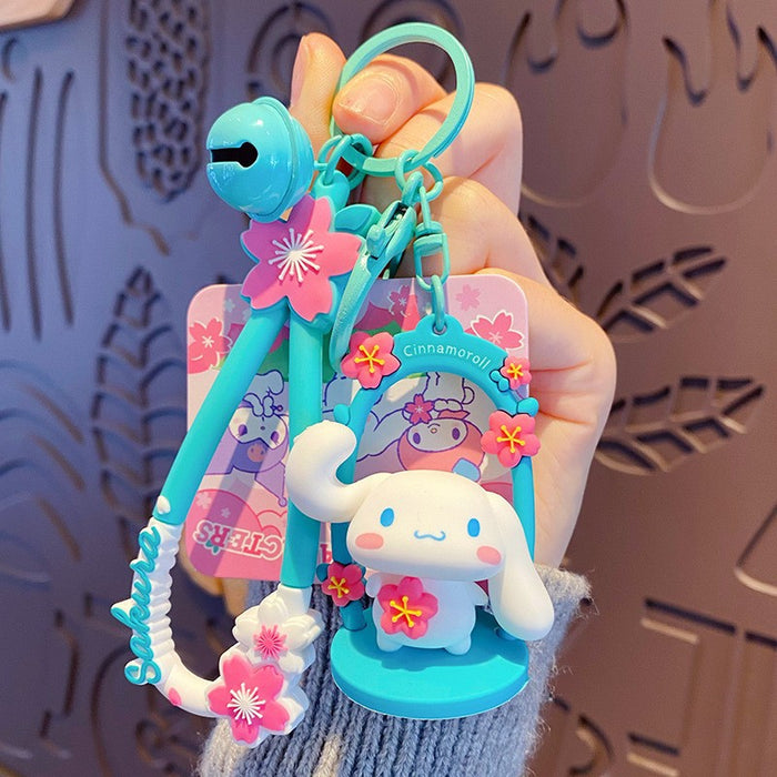 Wholesale Cartoon Doll Silicone Keychain (S) JDC-KC-BaiM078