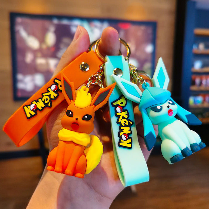 Wholesale Cartoon Doll Silicone Keychain JDC-KC-Tingm137