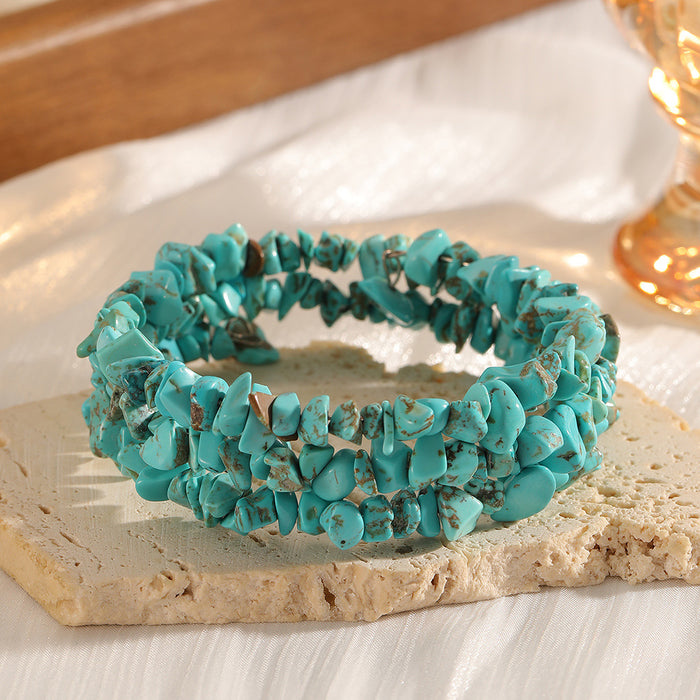 Wholesale Vintage Turquoise Ethnic Style Bohemian Bracelet