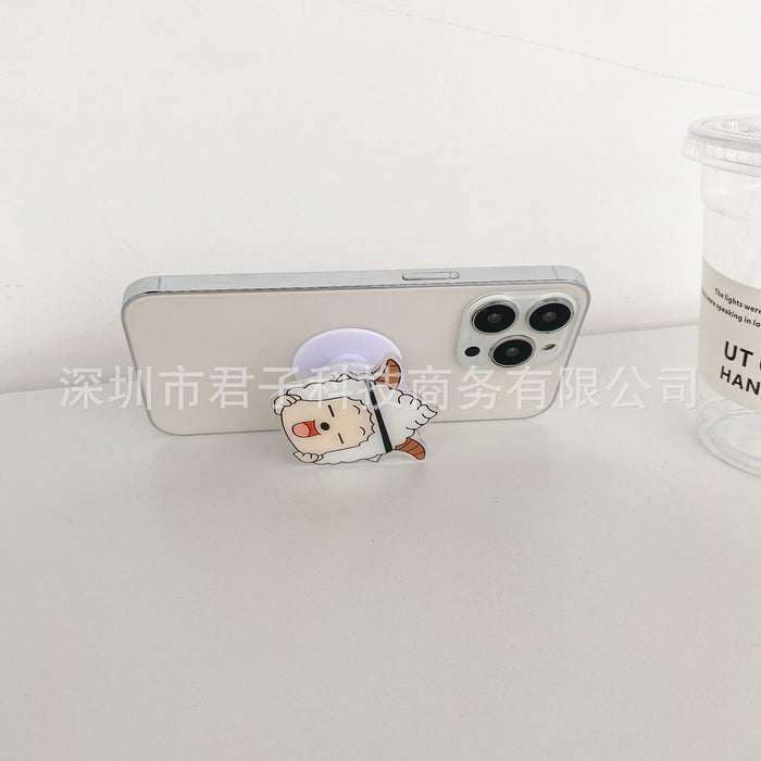 Wholesale Cartoon Plastic Phone Grip Trendy Decorative Accessory