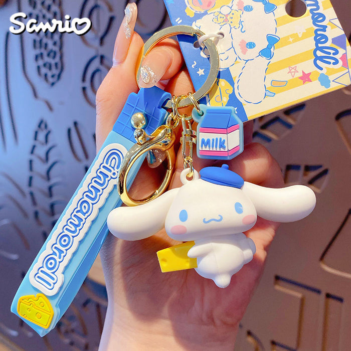 Wholesale Cartoon Doll Silicone Keychain (S) JDC-KC-BaiM070