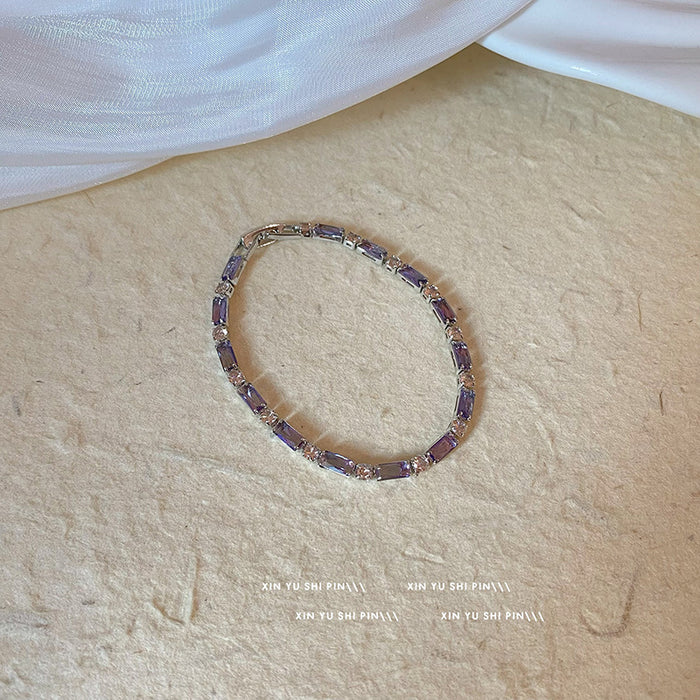 Wholesale Zircon bracelet, light luxury, exquisite, niche, high-end jewelry