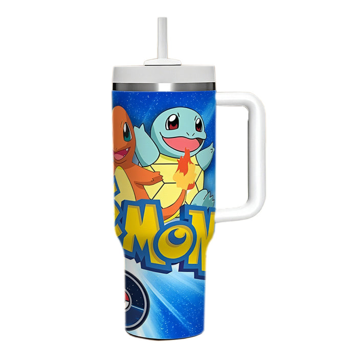 Wholesale 2pcs 40oz cartoon Car Cup Insulated Cup Straw ice bullies cup