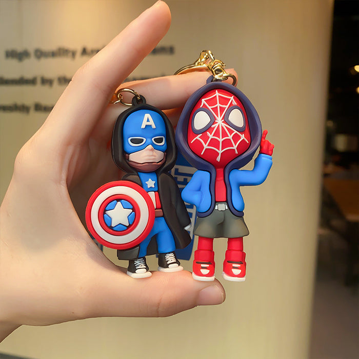 Wholesale PVC Creative Cartoon Animation Keychain JDC-KC-LeZi019