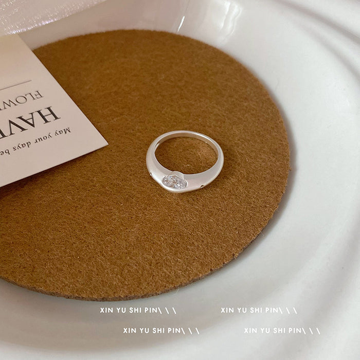 Wholesale Zircon Planet Ring, exquisite, fashionable, versatile, niche and personalized ring