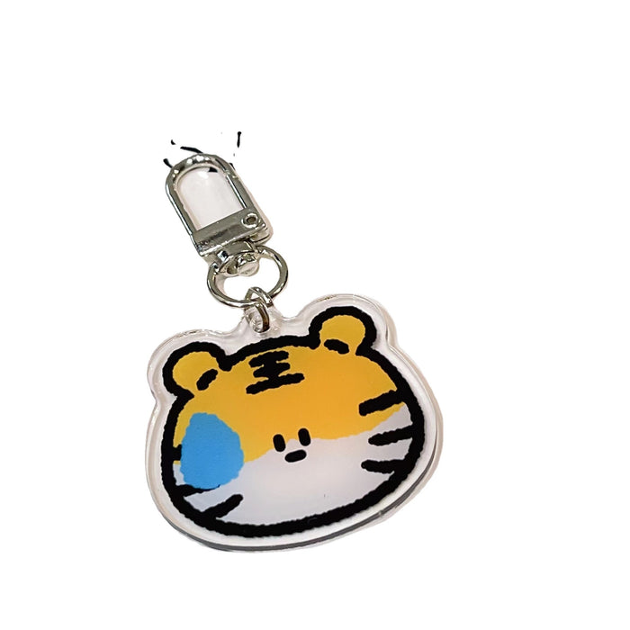 Wholesale  Cute Cartoon Keychain  Student Bag Accessories Children School Bag Pendant Car