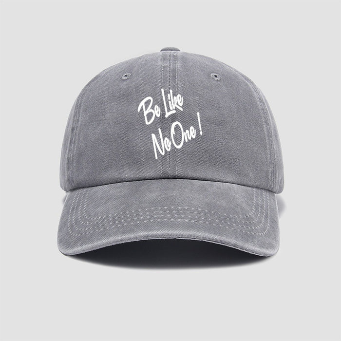 Wholesale Alphabet hat embroidered cotton print baseball cap with logo