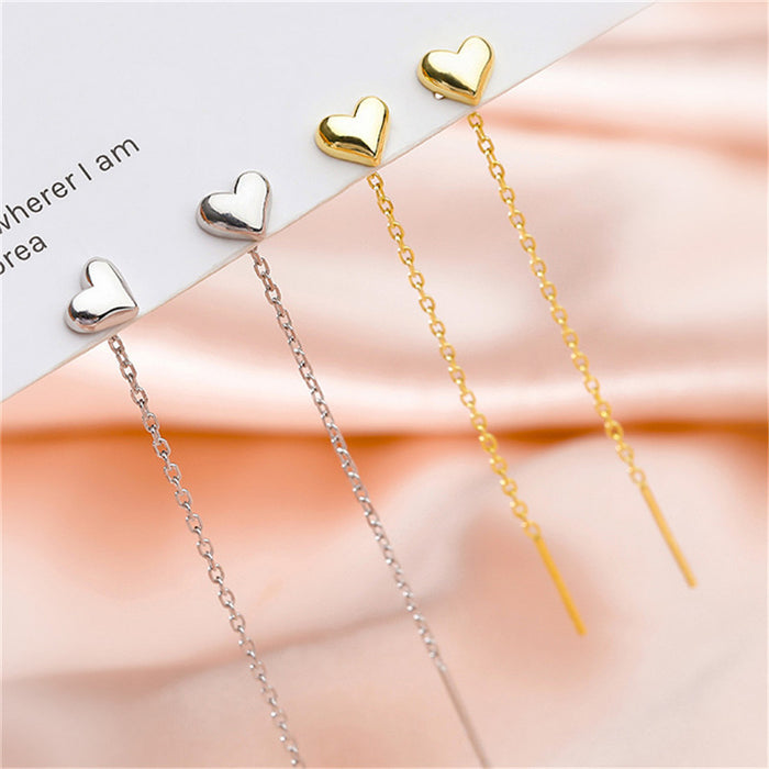 Wholesale Tassel Long Ear Elegant Small Fresh Ear Stud Earrings  Earrings