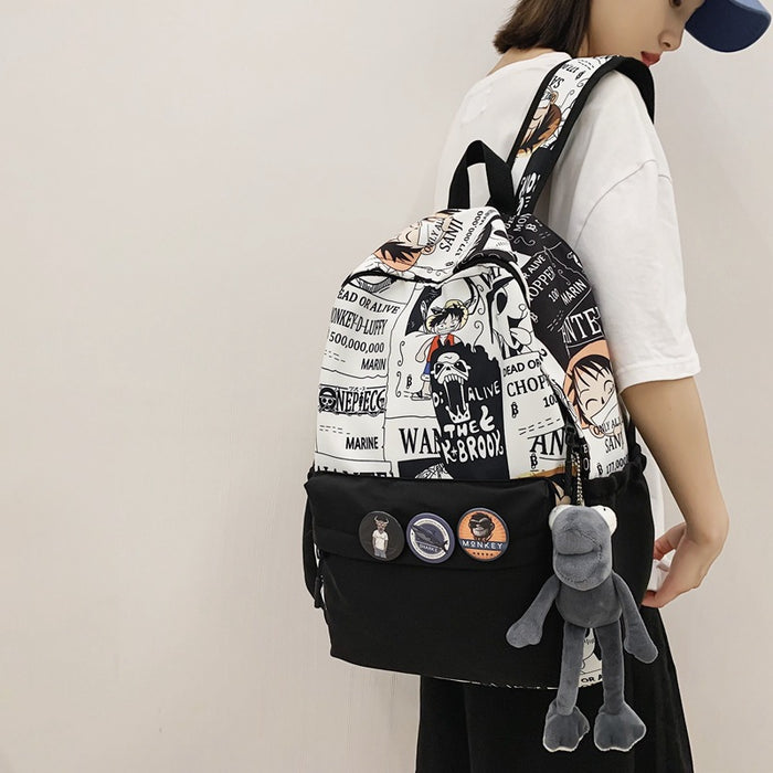 Wholesale Cartoon Prints Nylon Backpack (F) JDC-BP-Likuan002