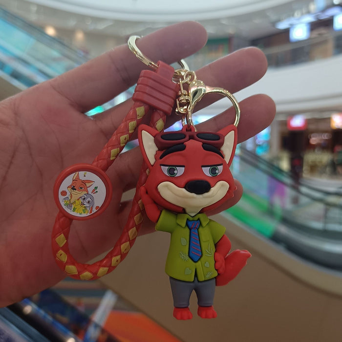 Wholesale Children's Cute Cartoon PVC Keychain JDC-KC-YiChang024