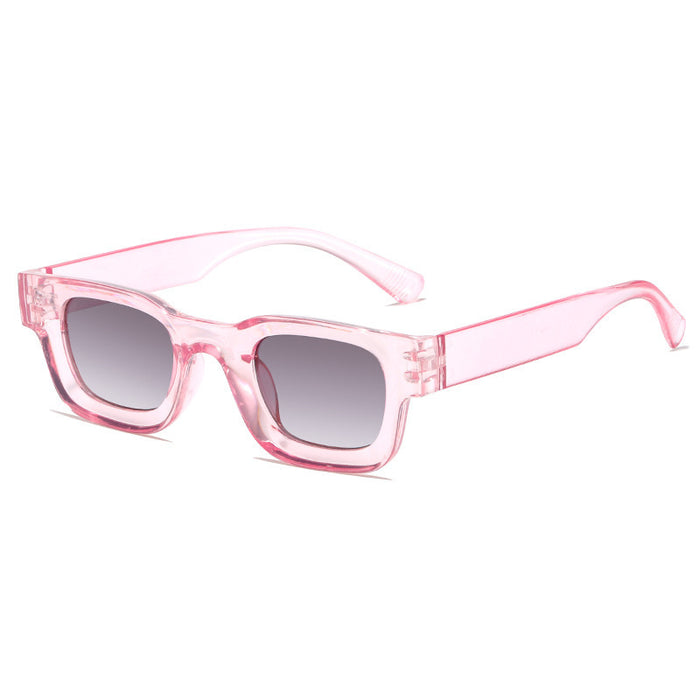 Wholesale Retro Concave Square Frame PC Sunglasses JDC-SG-Fuxin009