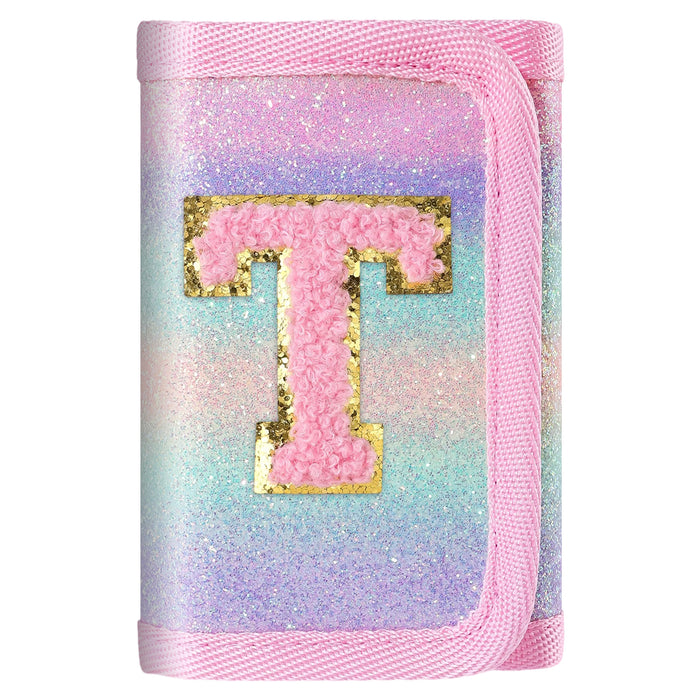 Wholesale Canvas Rainbow Letter Coin Purse Keychain Wallet Unisex Boutique