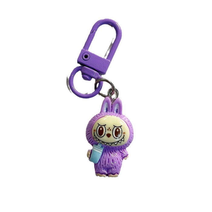 Wholesale Cute cartoon character-shaped colorful keychains