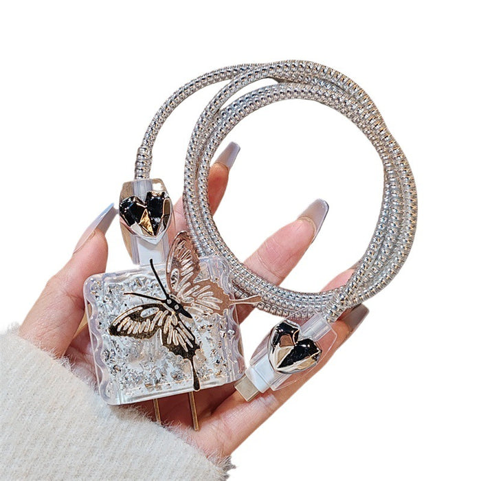 Wholesale 3D Butterfly Charger Protective Case 20W