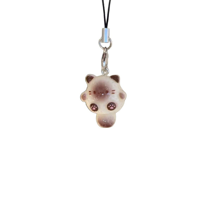 Wholesale Cute Siamese cat pendant cartoon all-match ins style keychain cat bag pendant gift ornaments