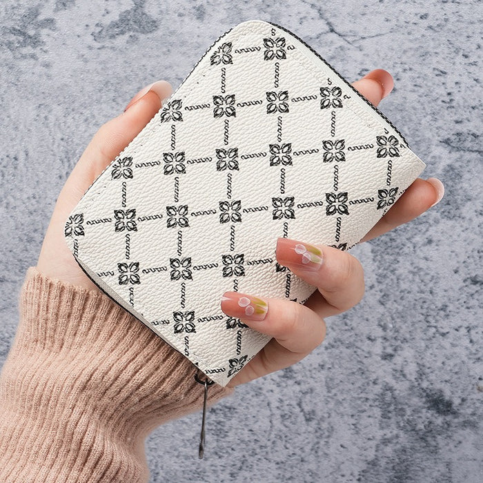 Wholesale Solid Color Super Light PU Card Wallet Unisex Daily Matching Fashion Accessory MOQ≥3