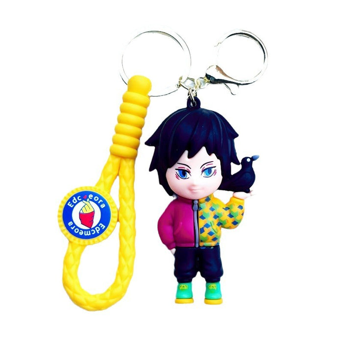 Wholesale PVC Cartoon Silicone Keychain JDC-KC-WuYi104