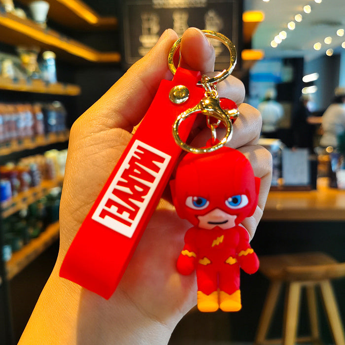 Wholesale Cartoon Doll Silicone Keychain JDC-KC-Tingm227