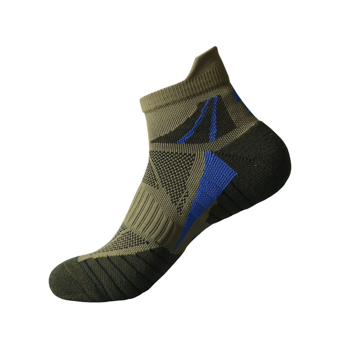 Wholesale Socks men's cotton short tube compression socks basketball socks combat towel bottom color matching low socks sports socks