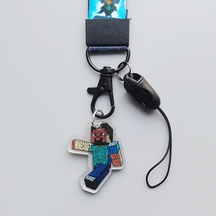 Wholesale Polyester Cartoon Phone Neck Strap With Card Holder Style Gift Resale