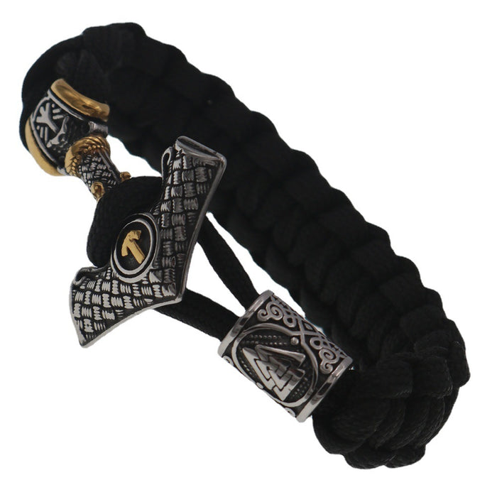 Wholesale Stainless Steel Men's Paracord Bracelet JDC-BT-HongG002