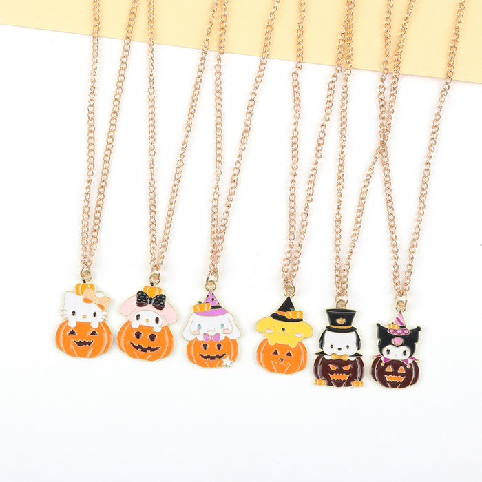 Wholesale Cartoon Alloy Pendant Necklace JDC-NE-FuYu017