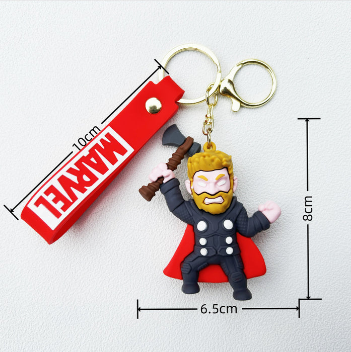 Wholesale PVC Cartoon Doll Keychain JDC-KC-WuYi223