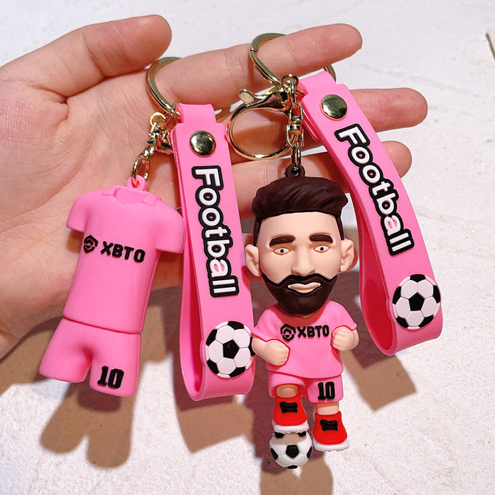 Wholesale PVC Cartoon Doll Keychain JDC-KC-Qiwei019