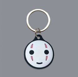 Wholesale PVC Protective Cover Cartoon Cute Anti-lost Device Silicone Protective Cover Keychain JDC-KC-YiJia001