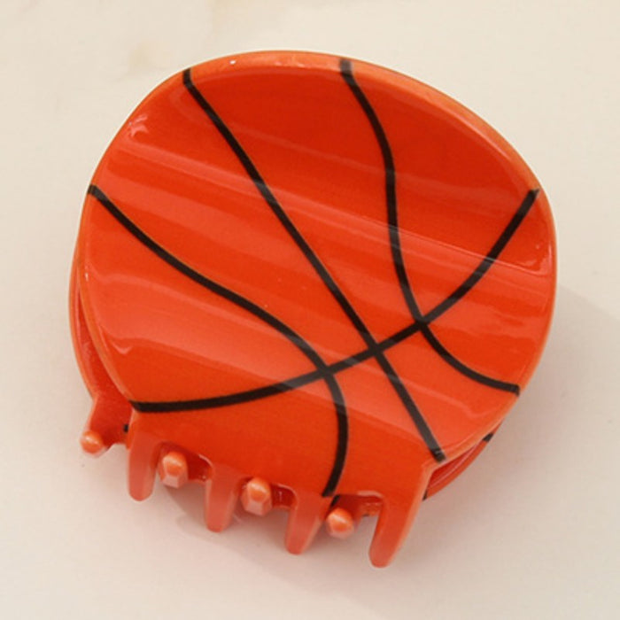 Wholesale Rugby Grabber Basketball Hairpin Football Volleyball Shark Clip Tennis Clip Creative Headwear Hair Accessories