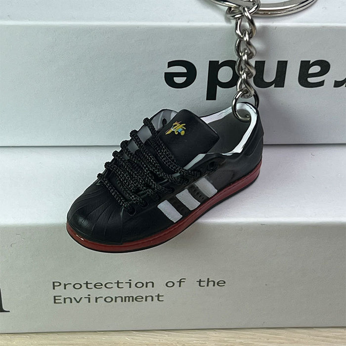 Wholesale PVC Mini Board Shoe Keychain (F) JDC-KC-XingS011