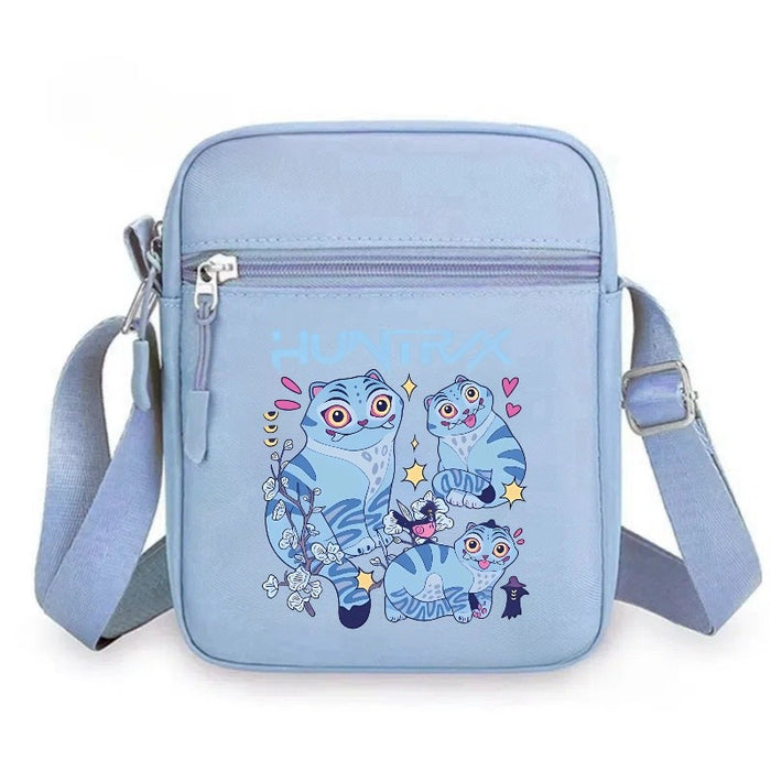 Wholesale Anime Cartoon Print Small Square Shoulder Bag For Boys Girls Cute PVC Crossbody Purse Fashion Accessory